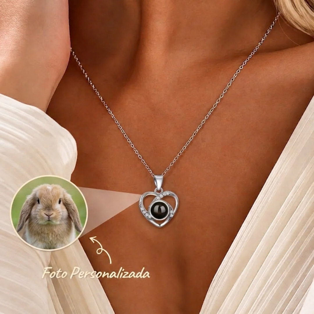 Lulmo™ — Collar Personalizable con Imagen Holográfica para Conejo
